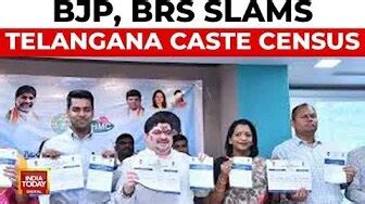 BJP and BRS accuse Congress of distraction with Telangana caste census ...