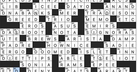 Rex Parker Does the NYT Crossword Puzzle: Portmanteau drinking hangouts ...