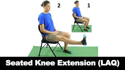 Seated Knee Extension (LAQ) - Ask Doctor Jo - YouTube
