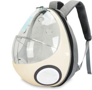 Pet Gains PGHA Light Yellow Backpack Pet Carrier Price in India - Buy ...