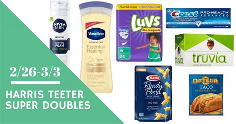 Harris Teeter Super Doubles Top Deals - 28 Freebies :: Southern Savers