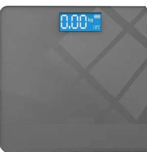 rsc healthcare Thick Tempered Glass LCD Display Digital Weight Machine ...