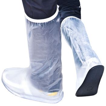 R03 過膝 加長版 雨鞋套 鬆緊可調 男女通用 厚底 橡膠底 鞋套 PVC | 蝦皮購物