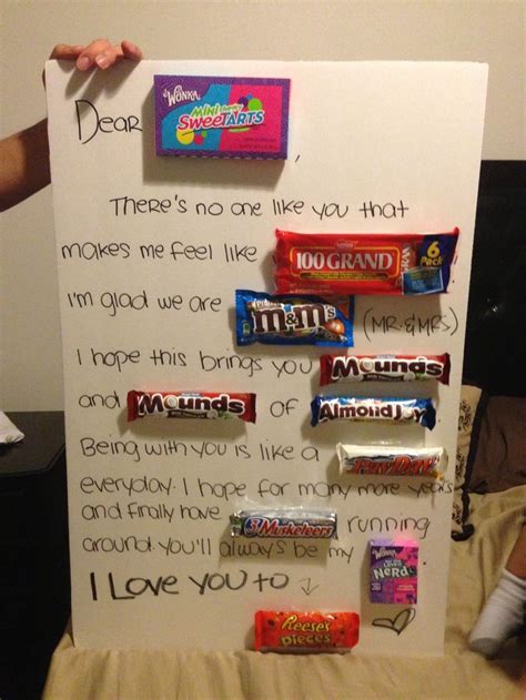 easy diy anniversary gifts