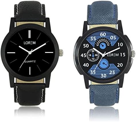 SRK ENTERPRISE Lorem Combo of Analogue Multicolour Dial Men's and Women ...