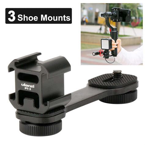 ULANZI Gimbal Microphone Extension 3 Cold Shoe Mounts | Future Forward