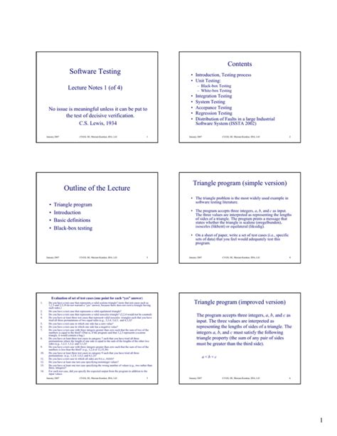 Software Testing Lecture 的图像结果