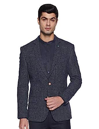 Arrow New York Men's Notch Lapel Slim fit Blazer : Amazon.in: Fashion