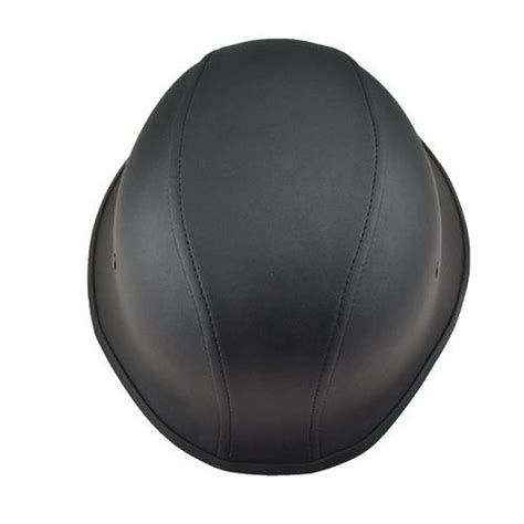 Casco Nazi Negro Piel L