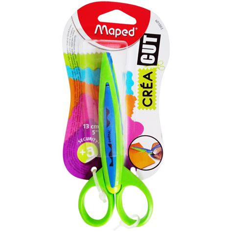 Maped 601003 Crea Cut Plast Zig-Zag Scissors : Amazon.in: Office Products