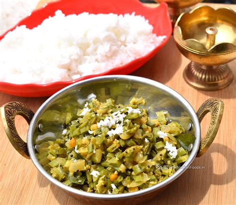 Kothavarangai poriyal | Cluster beans stir fry-How to make -step by ...