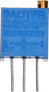 Indian Hobby Center 500E Ohm Trimpot Bourns 3296 Trimmer Potentiometer ...