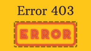 Image result for Troubleshooting Error Code 403