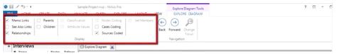 Qualitative data representation in Nvivo