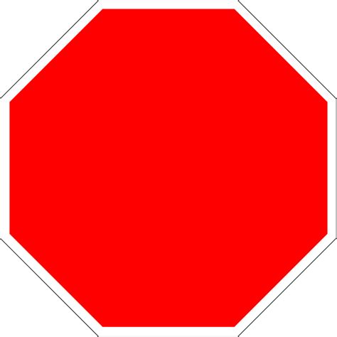Image result for Stop Sign PNG HD
