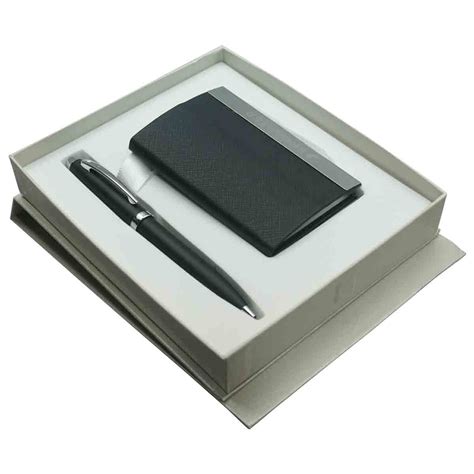 Sheaffer A9317 BP B17 Sheaffer Ball Pen with Card Holder Gift Set SKU 19460