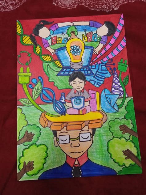 Poster Drawing Human Condition Science Technology 的图像结果