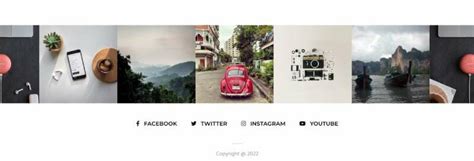 Image result for CSS Footer Example