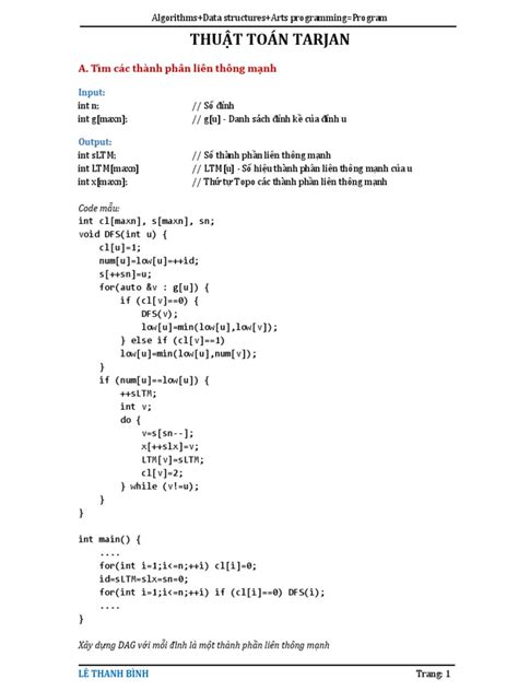 Image result for Tarjan's Algorithm
