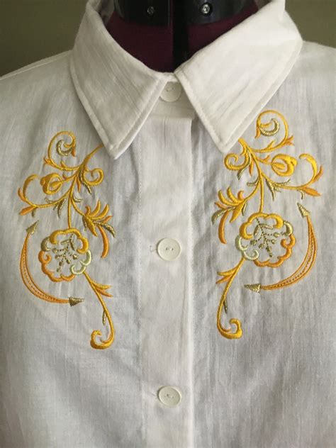 Ladies Embroidered Shirt, Womens Embroidered Shirt, Ladies Western ...