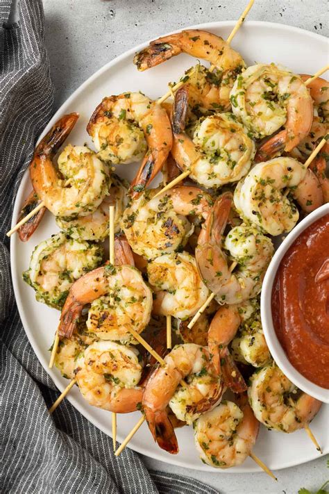 Grilled Shrimp Skewers