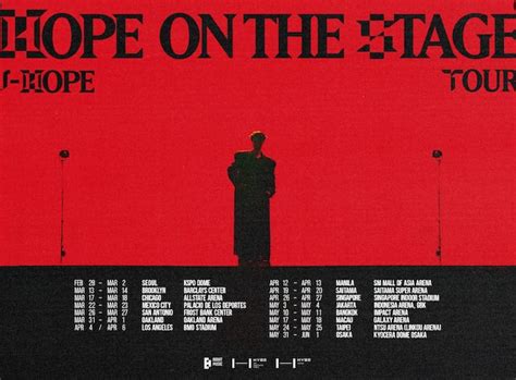 J-Hope en México: Fechas y precio de boletos para sus conciertos en ...