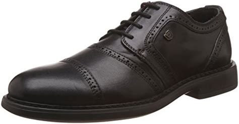 Buy Woodland Men's Black Leather Formal Shoes - 10 UK/India (44 EU) at ...