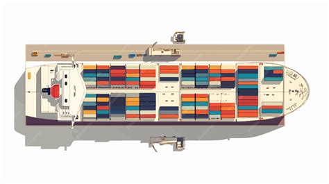 Container ship loading process from aerial view | Premium AI-generated ...