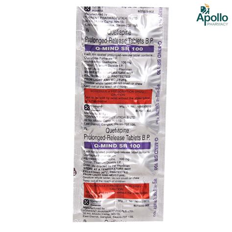 Q MIND SR 100MG TABLET Price, Uses, Side Effects, Composition - Apollo ...