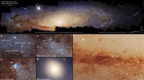 Andromeda Galaxy Into The Rosy Depths: Hubble's Journey Through