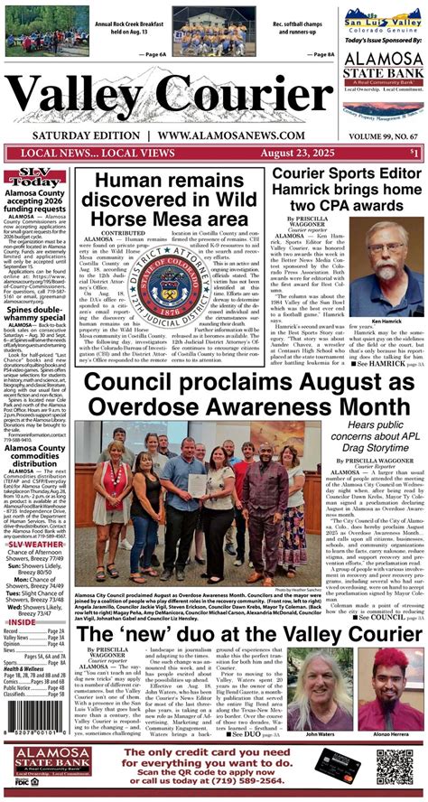 Valley Courier - The Alamosa News