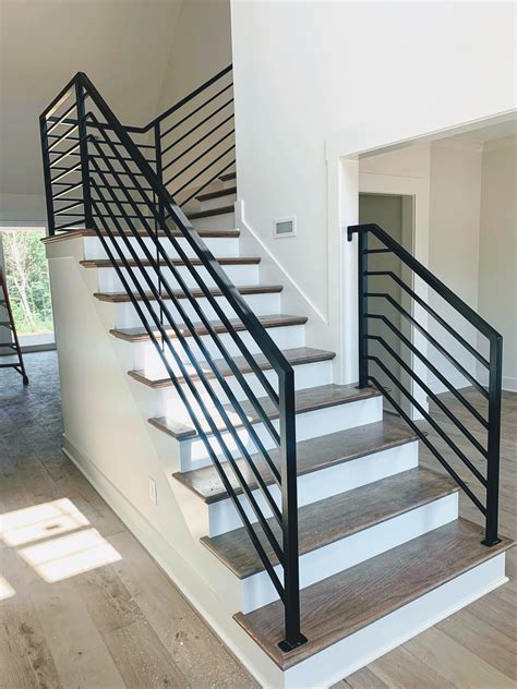 Black Contemporary Stair Railing at Leah Coote blog