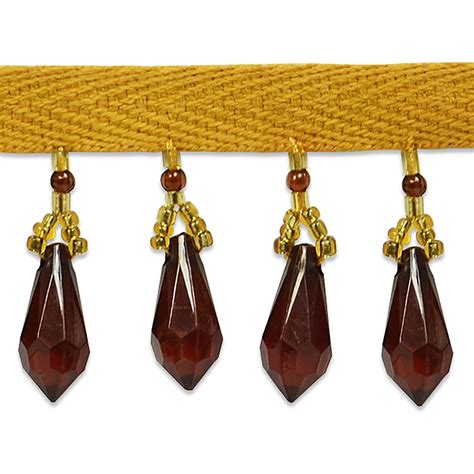 Olga Diamond Cut Beaded Fringe Trim | Michaels