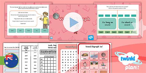 Year 1 Spelling: Vowel Digraphs Lesson 5