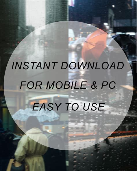 RAIN Lightroom Preset, Rain Instagram Preset, Rain Mobile Preset ...
