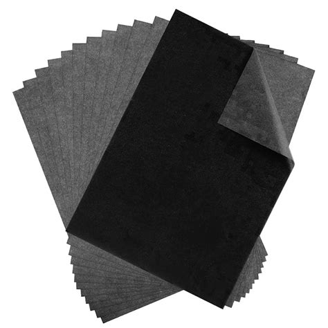 100 Sheets Black Carbon Transfer Paper Graphite A4 Tracing Copy Paper ...