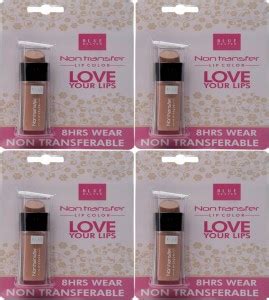 BLUE HEAVEN Blue Heaven Non Transfer Lip Color - Nude Lips (4 x 2.8 ml ...