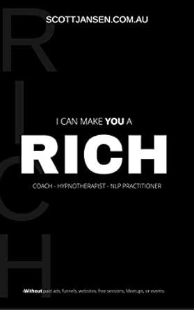 I Can Make You A RICH Coach, Hypnotherapist, NLP eBook : Jansen, Scott ...