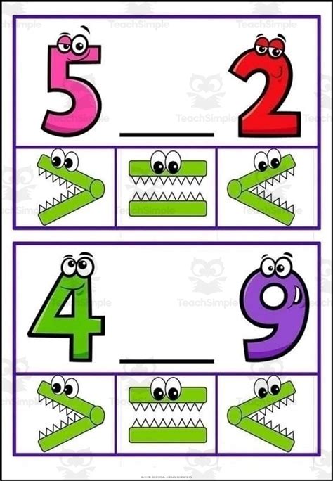 Image result for Comparing Numbers with Answers