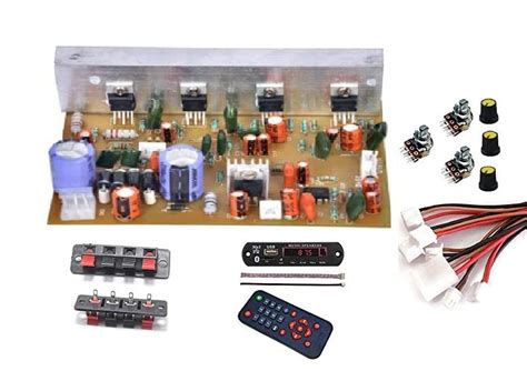 Buy ESPtronics 4.1 Amplifier Board 12v DC Home Theater Kit Board ...