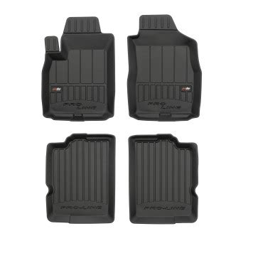 Floor mats, rubber 3D Fiat Panda II (2003-2012) | Audioledcar