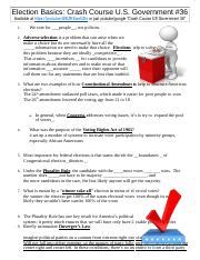 Image result for Crash Course Voting