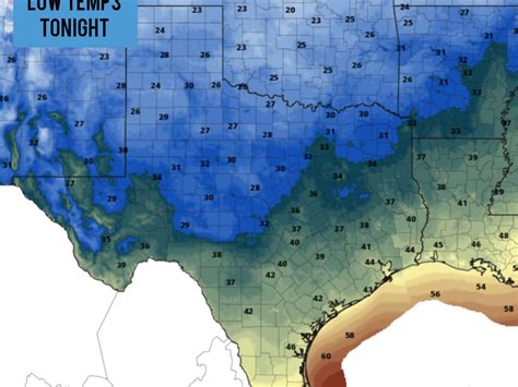 Texas temps set to plunge tonight. Here’s how cold it’ll get.
