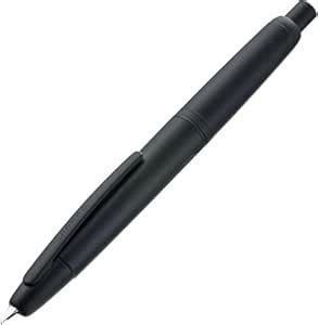 QUIRA 10 Press Fountain Pen,Wavy Bright Chromium Retractable Fine Nib ...