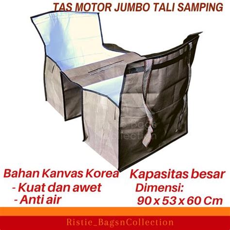 Jual TAS MOTOR / TAS OBROK/ TAS POS/TAS KURIR/ JUMBO TALI SAMPING ANTI ...