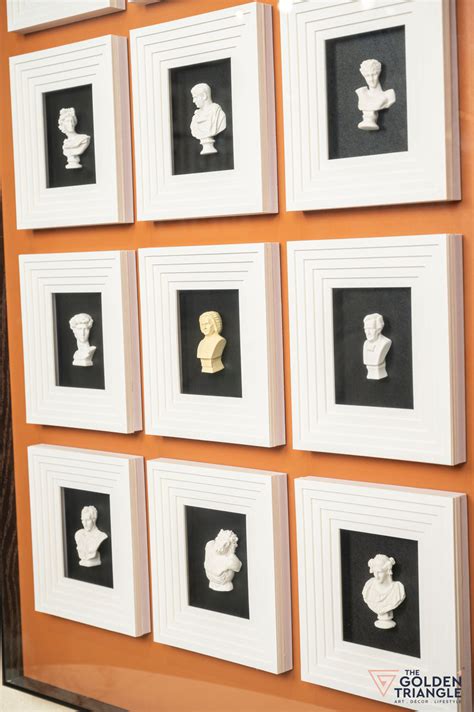 3D Roman Wall Art | Quirky Wall Art | Funky Art Frames – The Golden ...