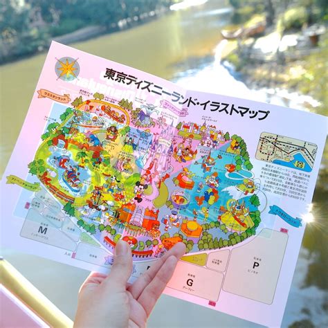 Maps Tokyo Disneyland Japan