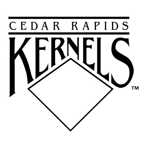 Cedar Rapids Kernels Logo, Baseball Team, Sports Free PNG