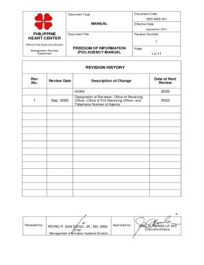 Fillable Online Freedom of Information (FOI) People's ManuaC Fax Email ...