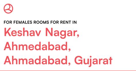Keshav Nagar, Ahmedabad, Ahmadabad, Gujarat For fem... – Roomies.co.in